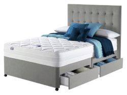 Silentnight - Knightly 2000 Memory - Double 4 Drawer - Divan Bed